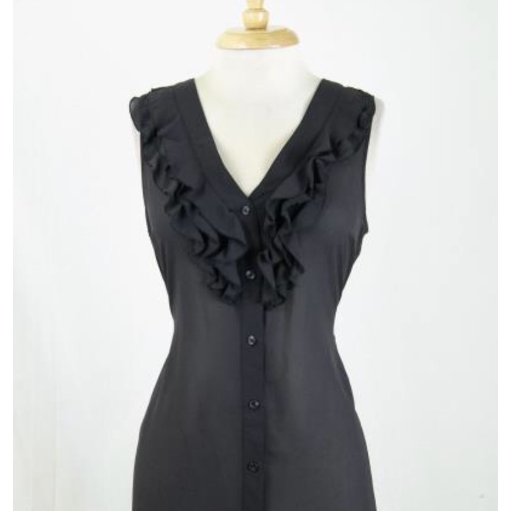 Anthropologie Fei Sheer Long Blouse